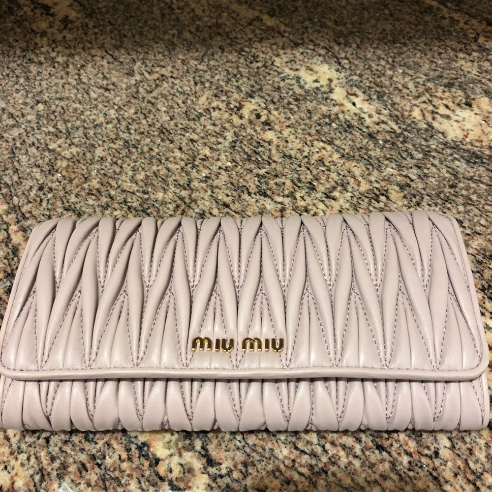 New Miu Miu Matelasse Wallet - image 4